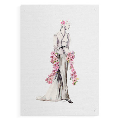 Strike A Pose III -Canvas Print Only - NOT FRAMED