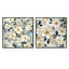 Gleaves - Ensemble de 2 collages floraux carrés-101853620-101853619