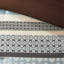 Édredon pour grand lit bleu 7 pièces - Traditionnel avec motifs géométriques et imprimés, taies décoratives complètes, coussins décoratifs, jupe de lit, rembourrage, coussins inclus-120945204-120945207