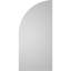 Quarter Round Top Right Surface Mount Signature Urethane Non-Functional Gable Vent, Primed Tan-101818986