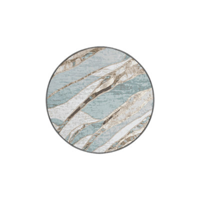 Machine Washable Brown Area Rug