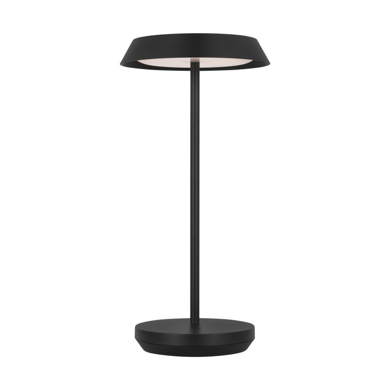 Tepa Accent Rechargeable Table Lamp, Black