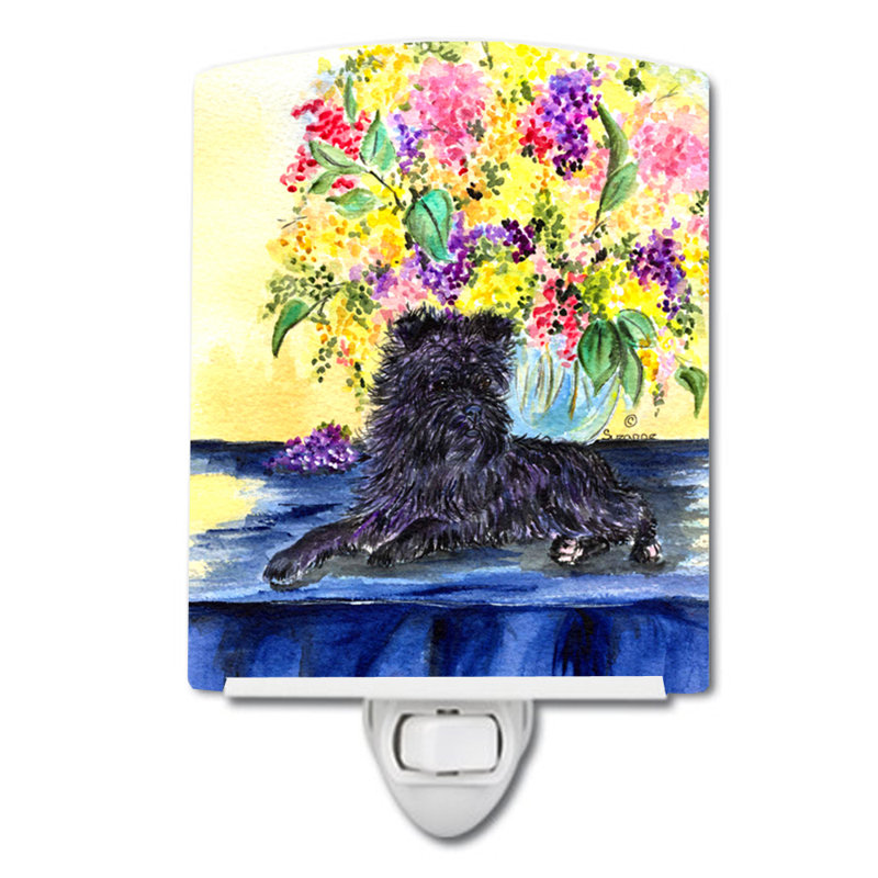 Affenpinscher Ceramic Night Light