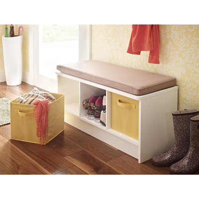 ClosetMaid Cubeicals 3-Cube Shoe Storage Bench