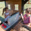 Backyard Discovery Canyon Creek Wooden Climbing Frame with 2 x Swings, Web Swing, Play Kitchen and Slide