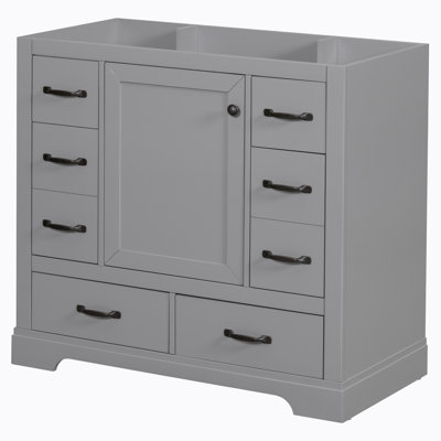 35.50'' Single Bathroom Vanity Base Only