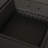 Outdoor 29" Square Wood- Burning Fire Pit, Dark Gray