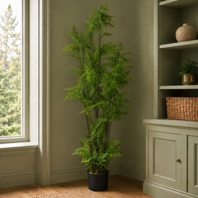 Faux Fern Plant in Pot Liner