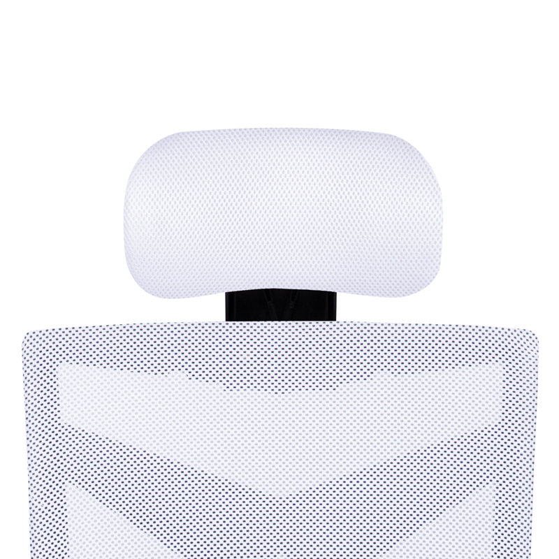 Juliet Home Office Ergonomic High Back Mesh Executive Chair, Computer Desk Chair with Lumbar Support, White