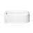 Broad 60" x 32" Alcove Soaking Acrylic Bathtub-60772179