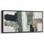 Art mural moderne avec blocs abstraits verts et noirs modernes-1637989976-1637989977