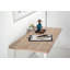 Anelma Metal Base Writing Desk