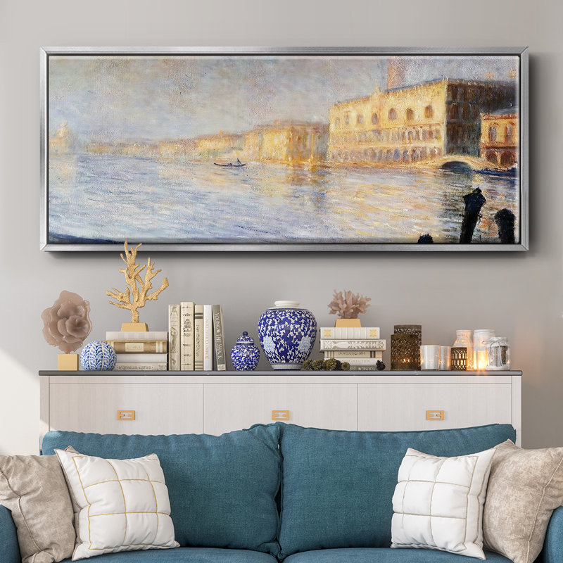 The Doges' Palace, 1908- Framed Canvas