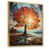 Gold Floater Framed