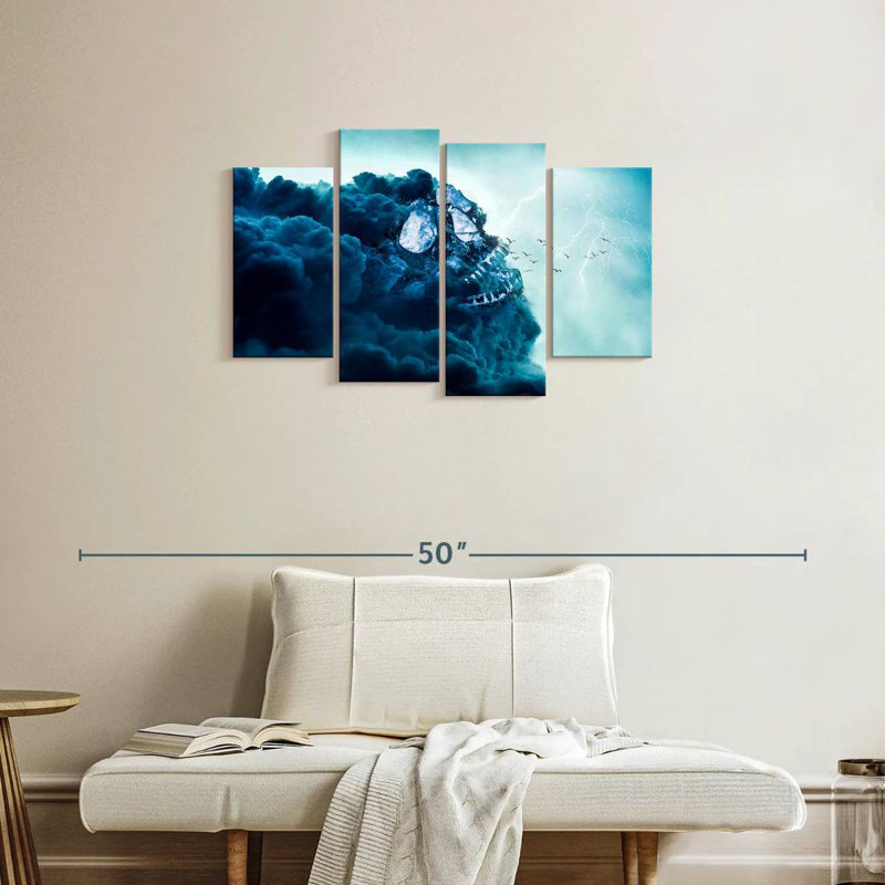 Kerner Cloud Of Darkness, 22" H x 36" W