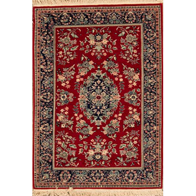 Handmade Silk and Wool Oriental Area Rug