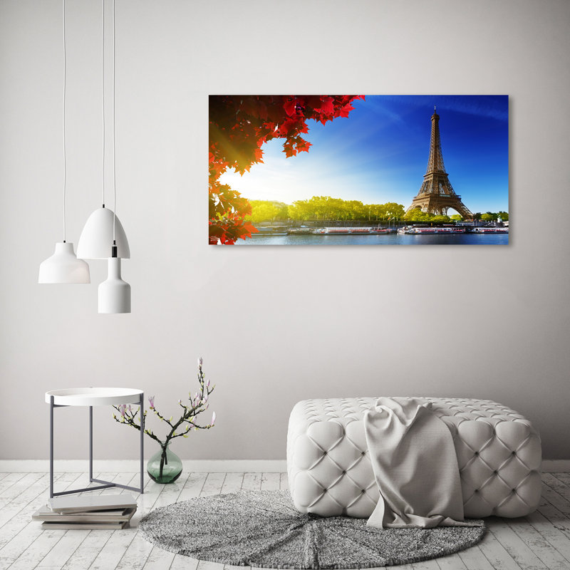 Eiffel Tower Paris - Wrapped Canvas Print