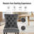 Albrah Tufted Faux Leather Wing Back Dining Chair-877134929