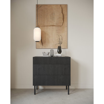 Alliyana 90cm W 3 - Drawer Chest of Drawers