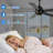 52"  Modern Black Ceiling Fan DC Motor 6 Speed with Remote Control for Living Room-1301777376