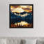 « automne coucher de soleil » par spacefrog designs-impression-49718523-49718516