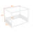 Wooden Canopy Floor Bed With Fence-1985284434-1985284432