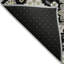 Tapis noir intérieur / extérieur lavable à la machine Xhevrie-437256939