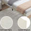 Lit plateforme tapissier avec tête de lit ajustable, rembourré en tissu de lin, lit plateforme de style simple et moderne sans sommier, assemblage facile-1148393226