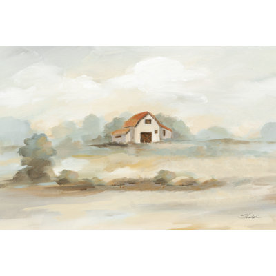 Paysage de la vieille ferme
