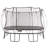 Springfree Trampoline Kids Jumbo Square Trampoline w/Safety Enclosure Net and SoftEdge Jump Bounce Mat-95126384