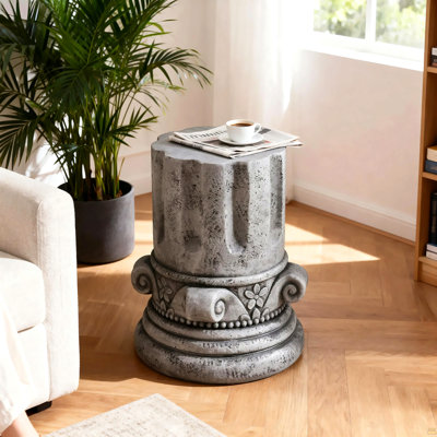 Cement Outdoor End Tables, Gardenaccent Table