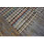Flat Woven Stripped Pattern Antique American Room Size Rag Rug