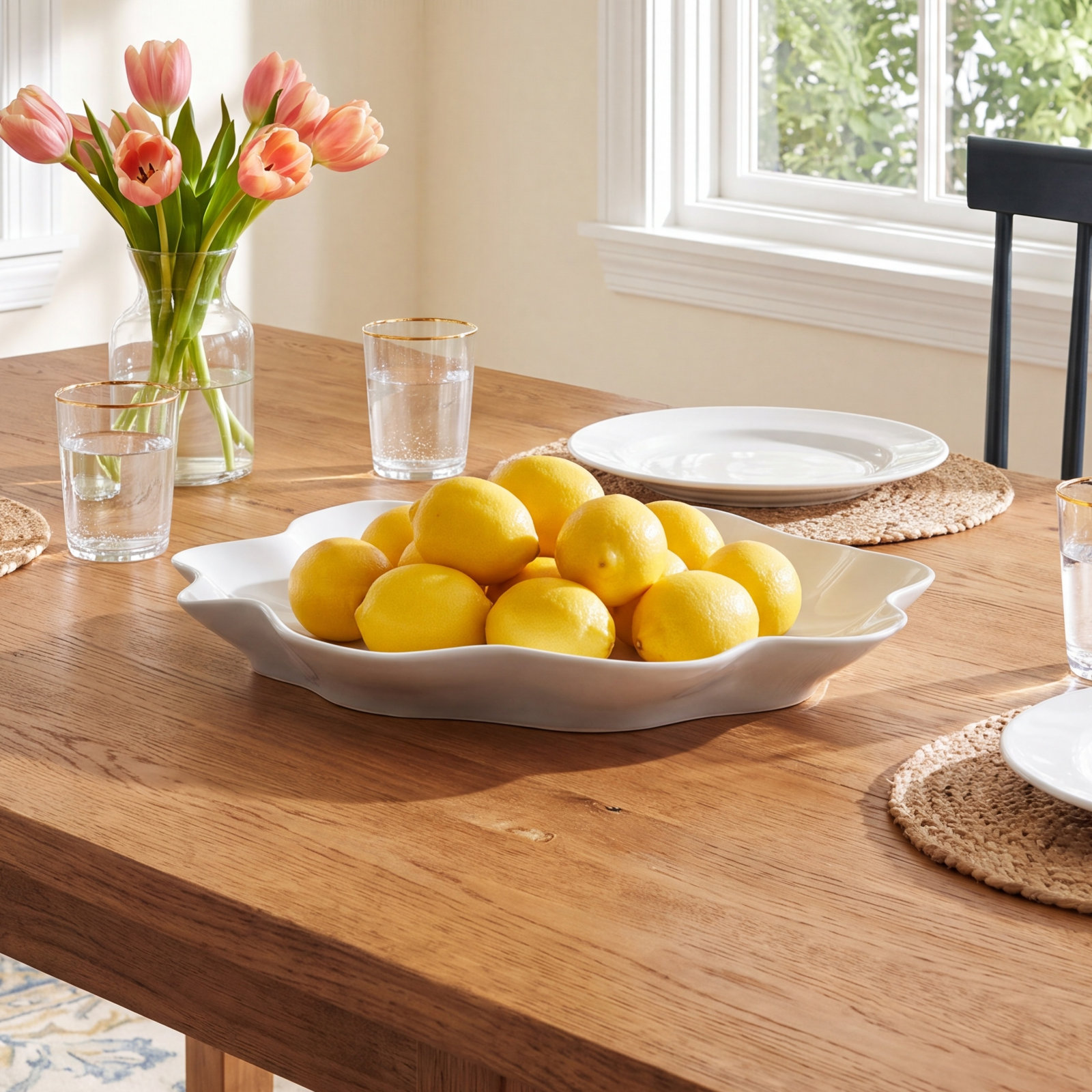 Sophie Conran Floret Platter, Gray