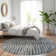 Borman Striped Indoor / Outdoor Rug