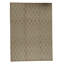 Himalayan Wool Geometric Area Rug in Almond
