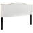 Fitzsimmons Arched Upholstered Headboard with Accent Nail Trim-377993605-377993608