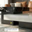 Table basse carrée en marbre de style luxueux-129241986