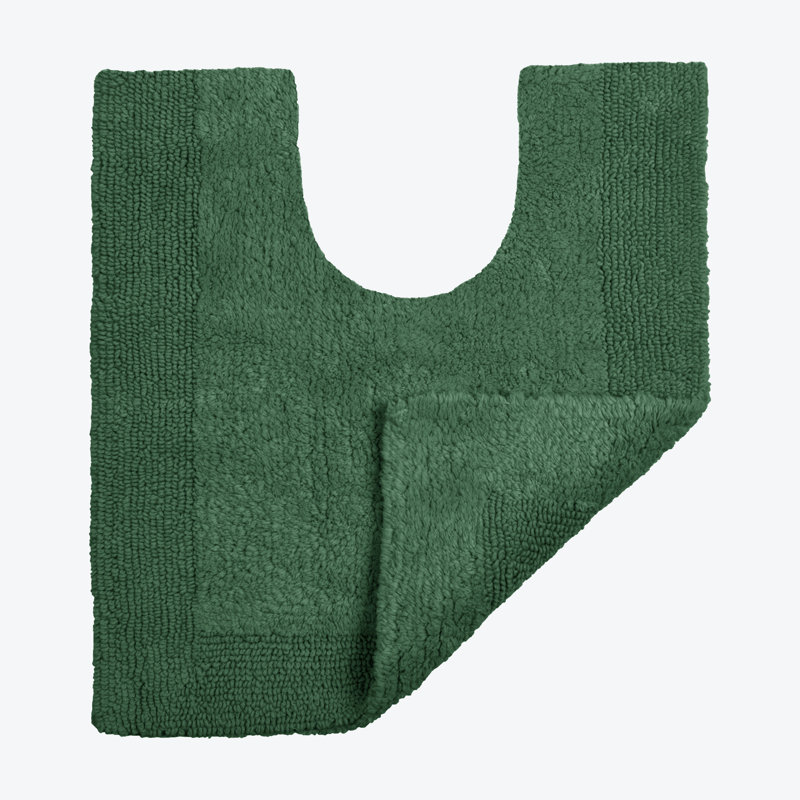 Fredrico Reversible Pedestal Mat, Dark Green