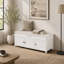 Banc de rangement rembourré avec armoire-381537198