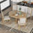 4 - Person Extendable Pedestal Dining Set-223459557