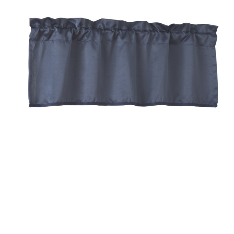 Cantonnière à passe-tringle Wayfair Basics®, Marine