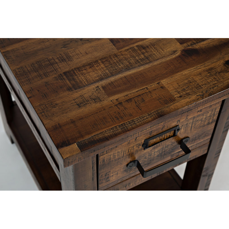 Table de bout avec rangement Koichiro