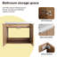 Meuble-lavabo mural simple 24 po Argyl