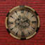 Solid + Manufactured Wood Wall Clock