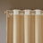 Printed Jacquard Grommet Top Total Blackout Curtain Panel(Only 1 Pc Panel)-132589316