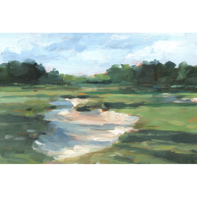 «Golf Course Study I» par Ethan Harper - reproduction sur toile tendue, H 20 po x l 30 po