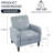 29.25'' Wide Modern Fabric Upholstered Accent Chair With Storage-920857178