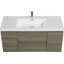 Meuble-lavabo flottant 48 po avec lavabo 48 po