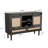 Willingboro 47.24 "Sliding Barn Door Storage Cabinet, TV Cabinet with 2 Drawers, for Living room Bedroom-17002832