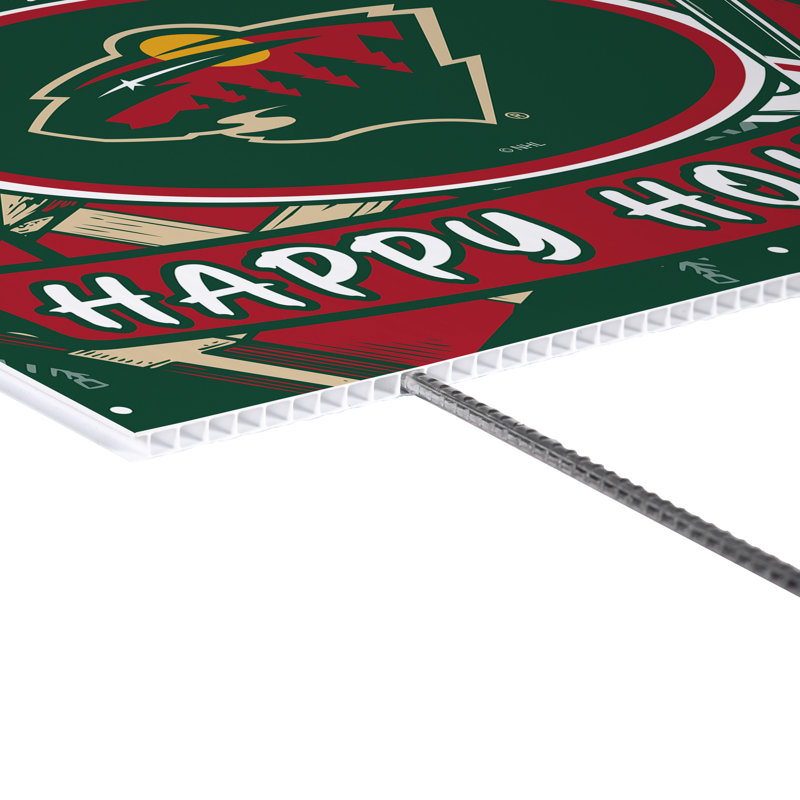Enseigne du Minnesota Wild Yard, fête